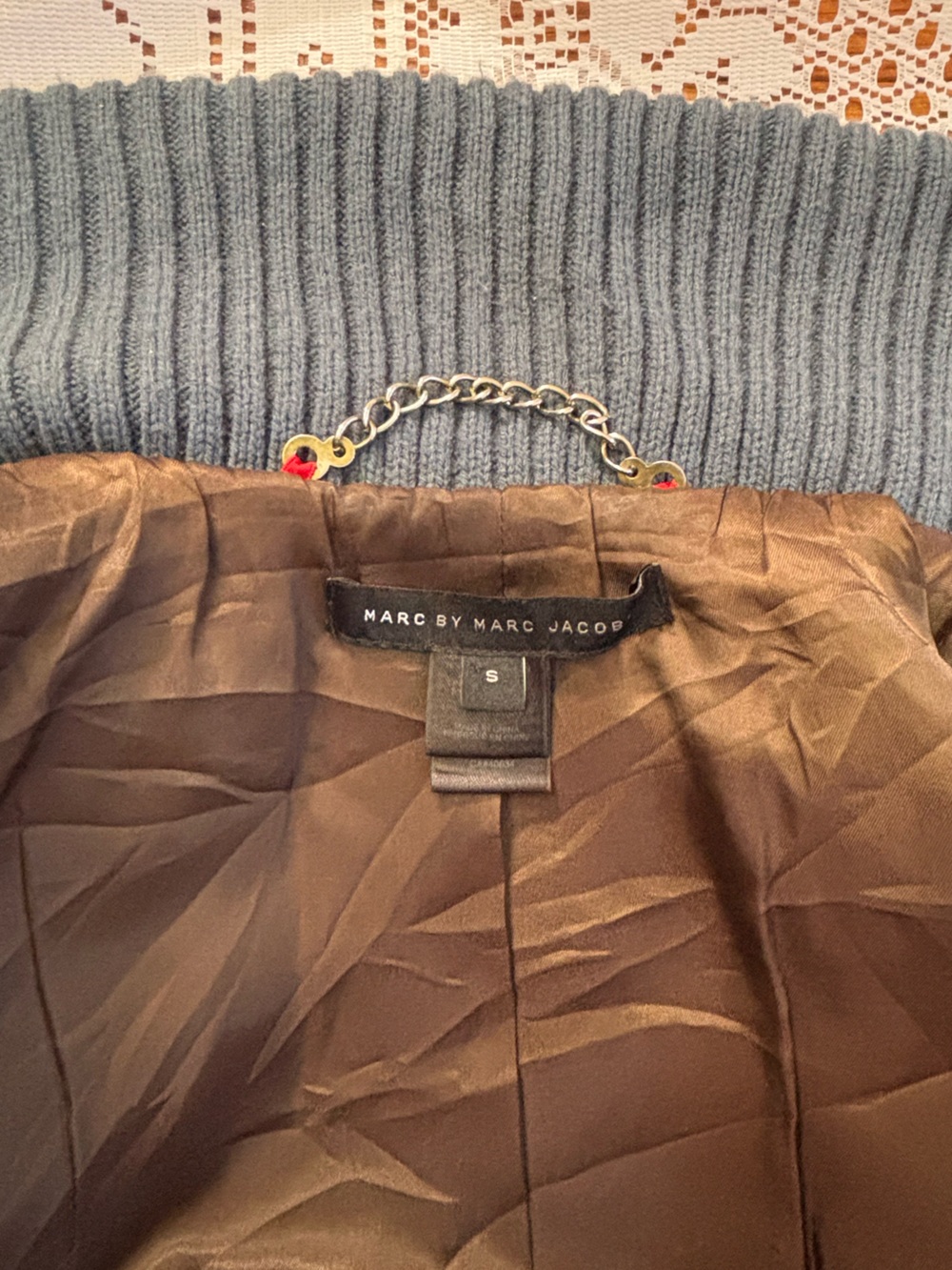 Marc by Marc Jacobs Cotton Silk Bomber Jacket - Picture 6 of 15